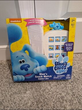 NIB Nickelodeon Blue's Clues Snack Match Game by Spin Master Games